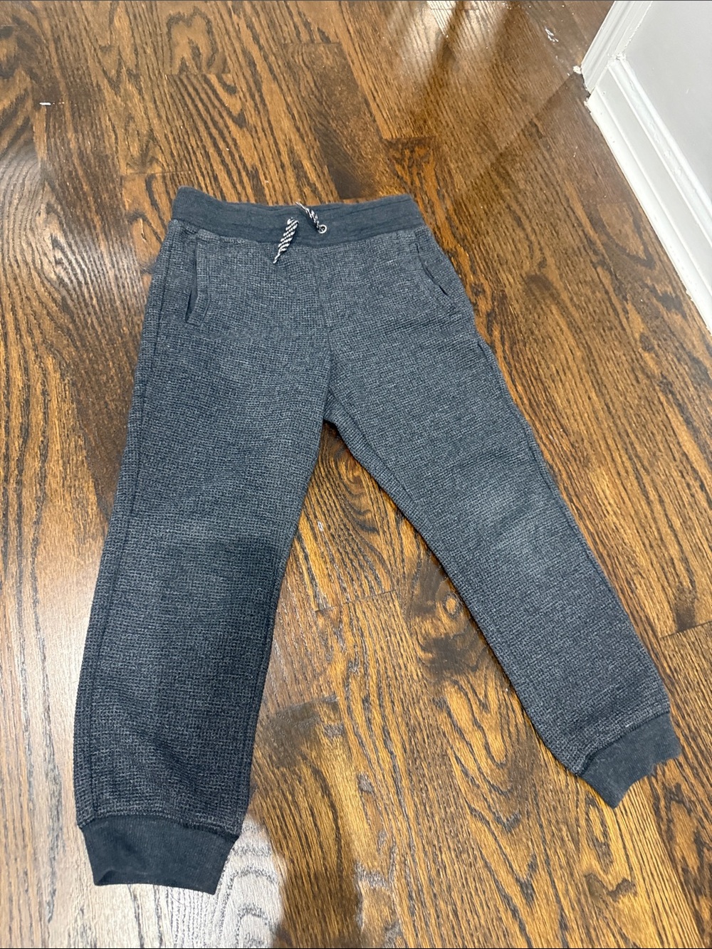 Cat & Jack Heathered Charcoal Kids Jogger Sweatpants